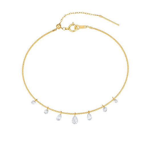 18K Lab Grown Diamond Bracelet