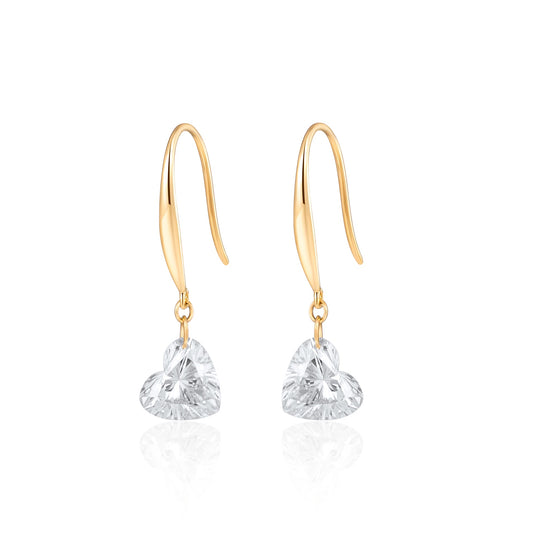 18K Lab Grown Diamond Earrings
