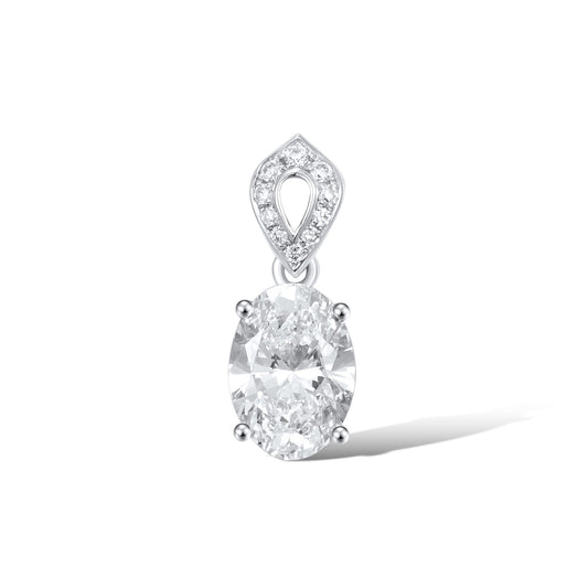 Pt900 Lab Grown Diamond Pendant