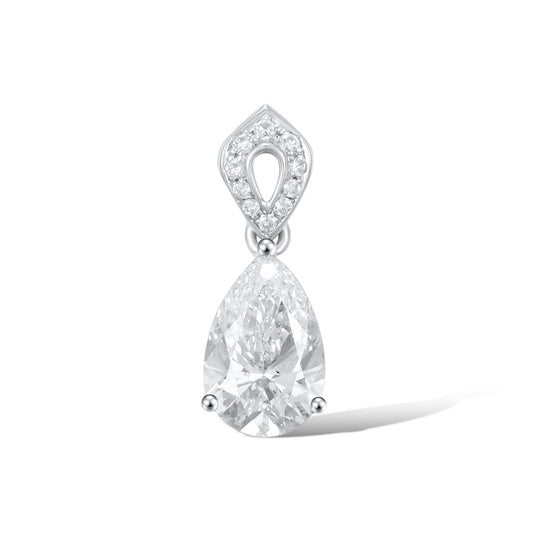 Pt900 Lab Grown Diamond Pendant