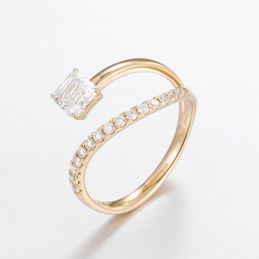 14K Lab Grown Diamond Ring