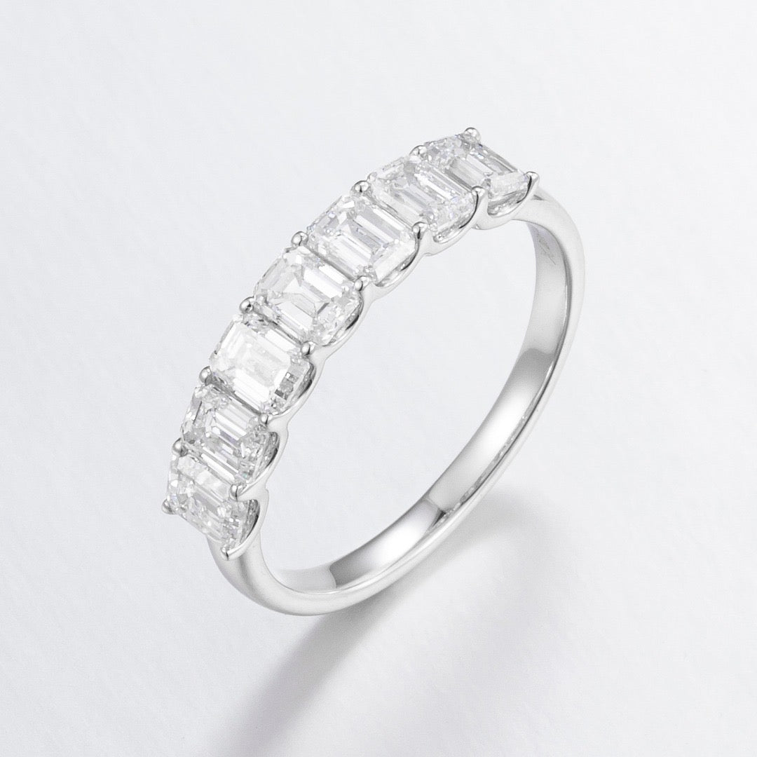 Pt900 Lab Grown Diamond Ring