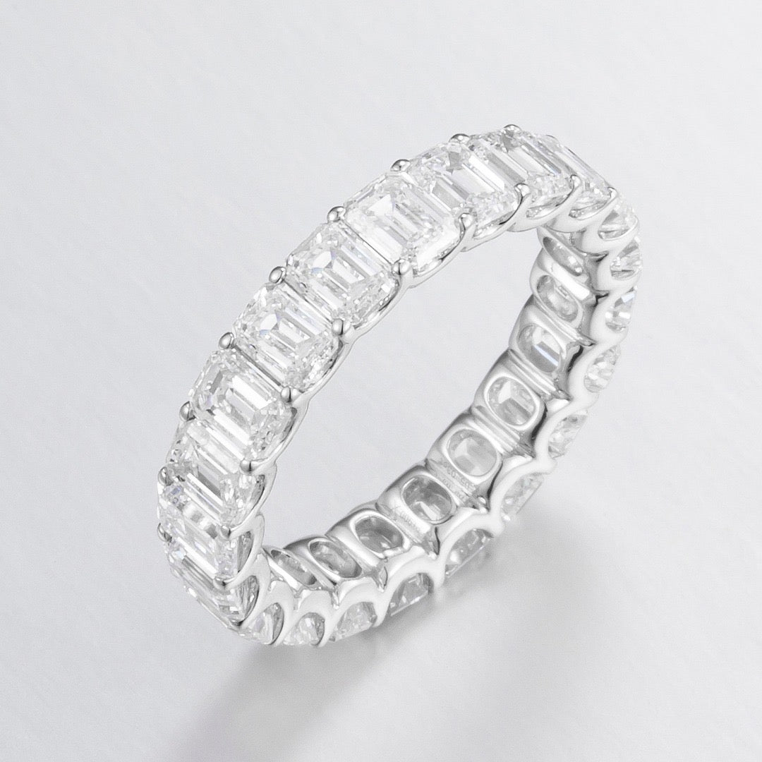 Pt900 Lab Grown Diamond Ring