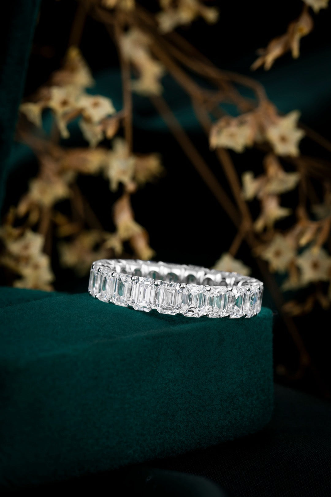 Pt900 Lab Grown Diamond Ring