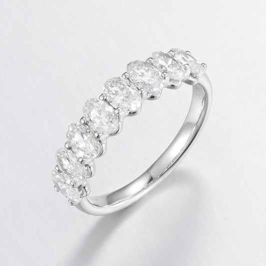 Pt900 Lab Grown Diamond Ring