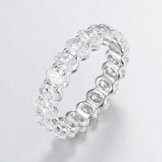 Pt900 Lab Grown Diamond Ring