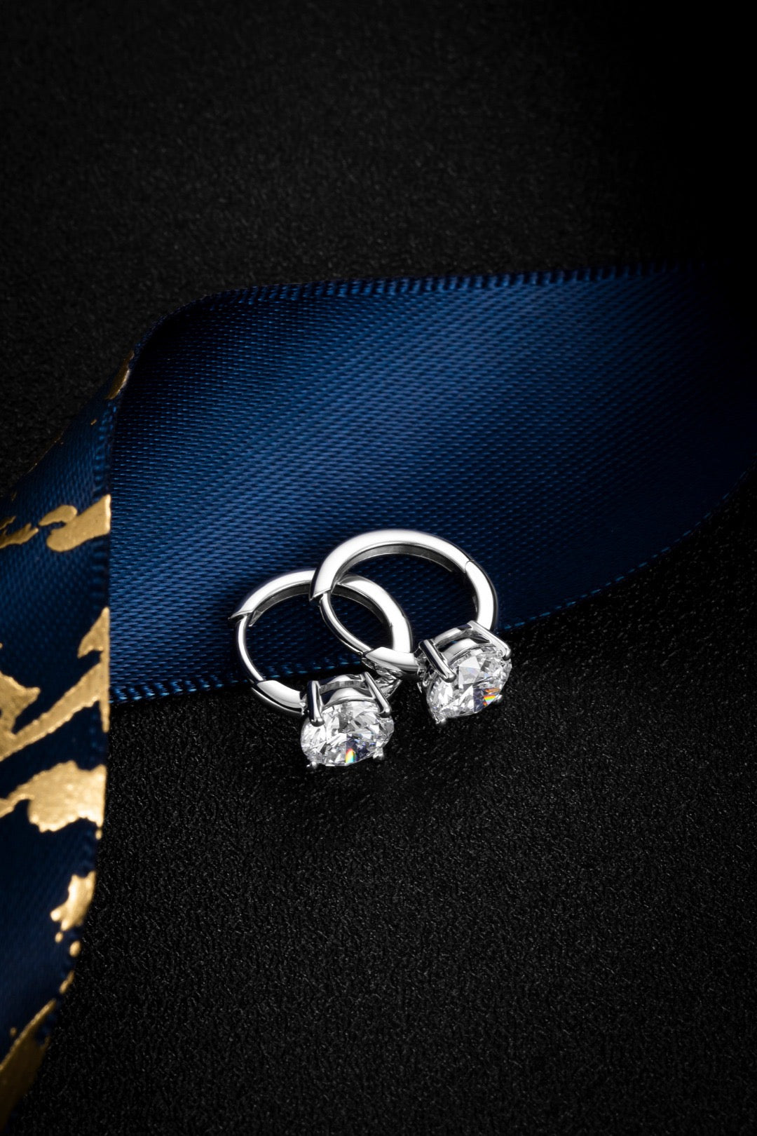 Pt900 Lab Grown Diamond Earrings