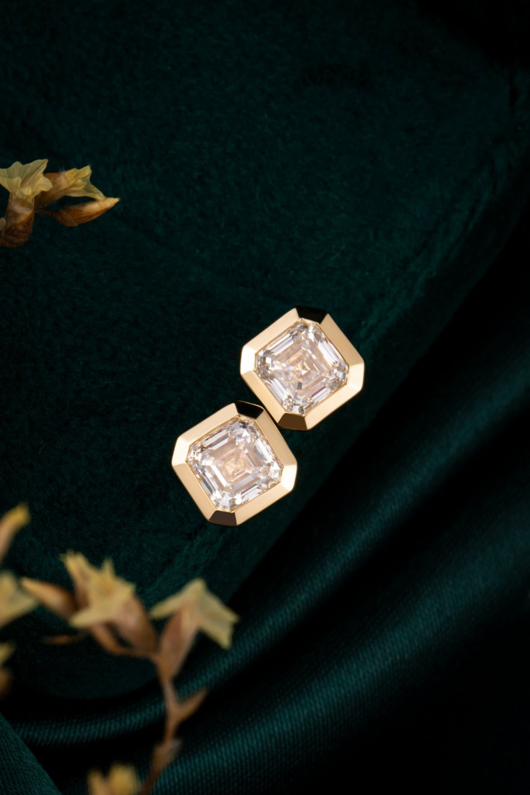 14K Lab Grown Diamond Earrings