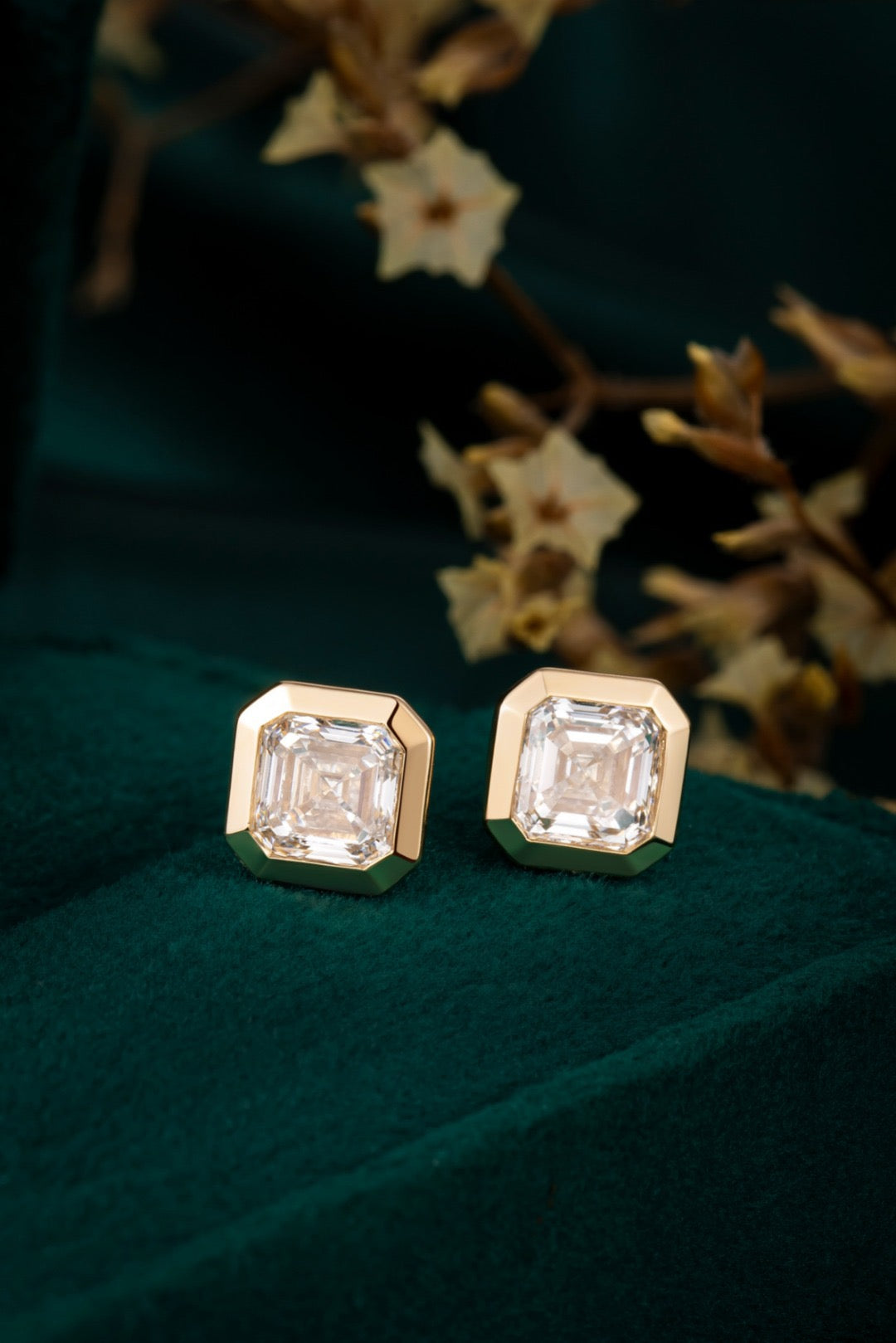 14K Lab Grown Diamond Earrings