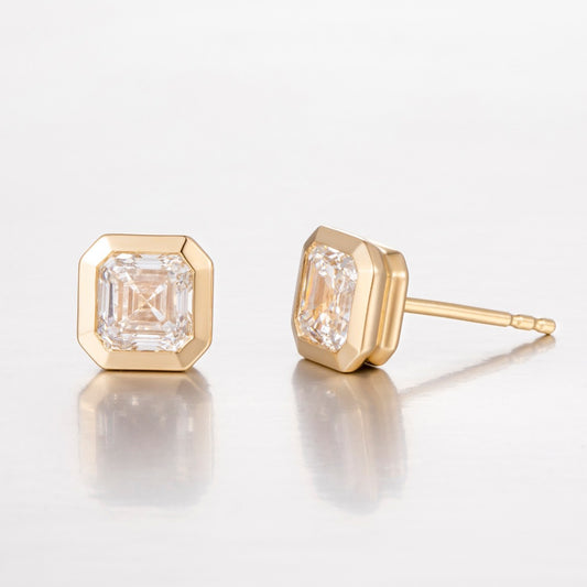14K Lab Grown Diamond Earrings