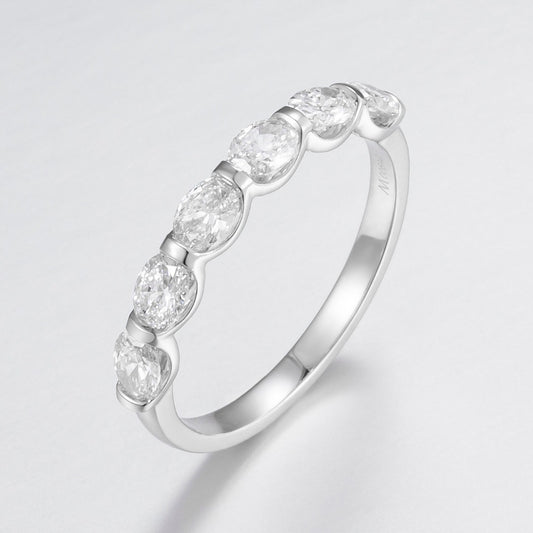 Pt900 Lab Grown Diamond Ring