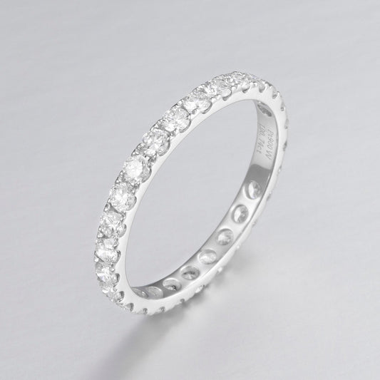 Pt900 Lab Grown Diamond Ring