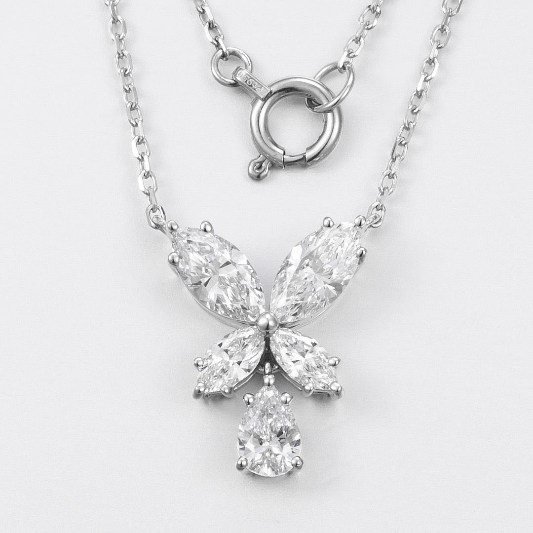 Pt950 Lab Grown Diamond Necklace
