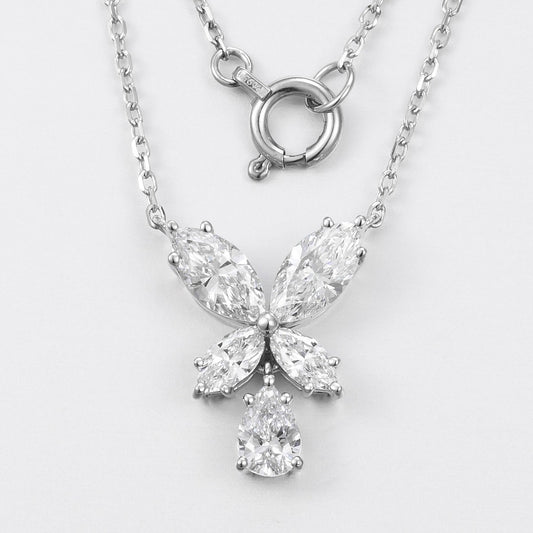 Pt950 Lab Grown Diamond Necklace