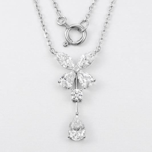 Pt950 Lab Grown Diamond Necklace