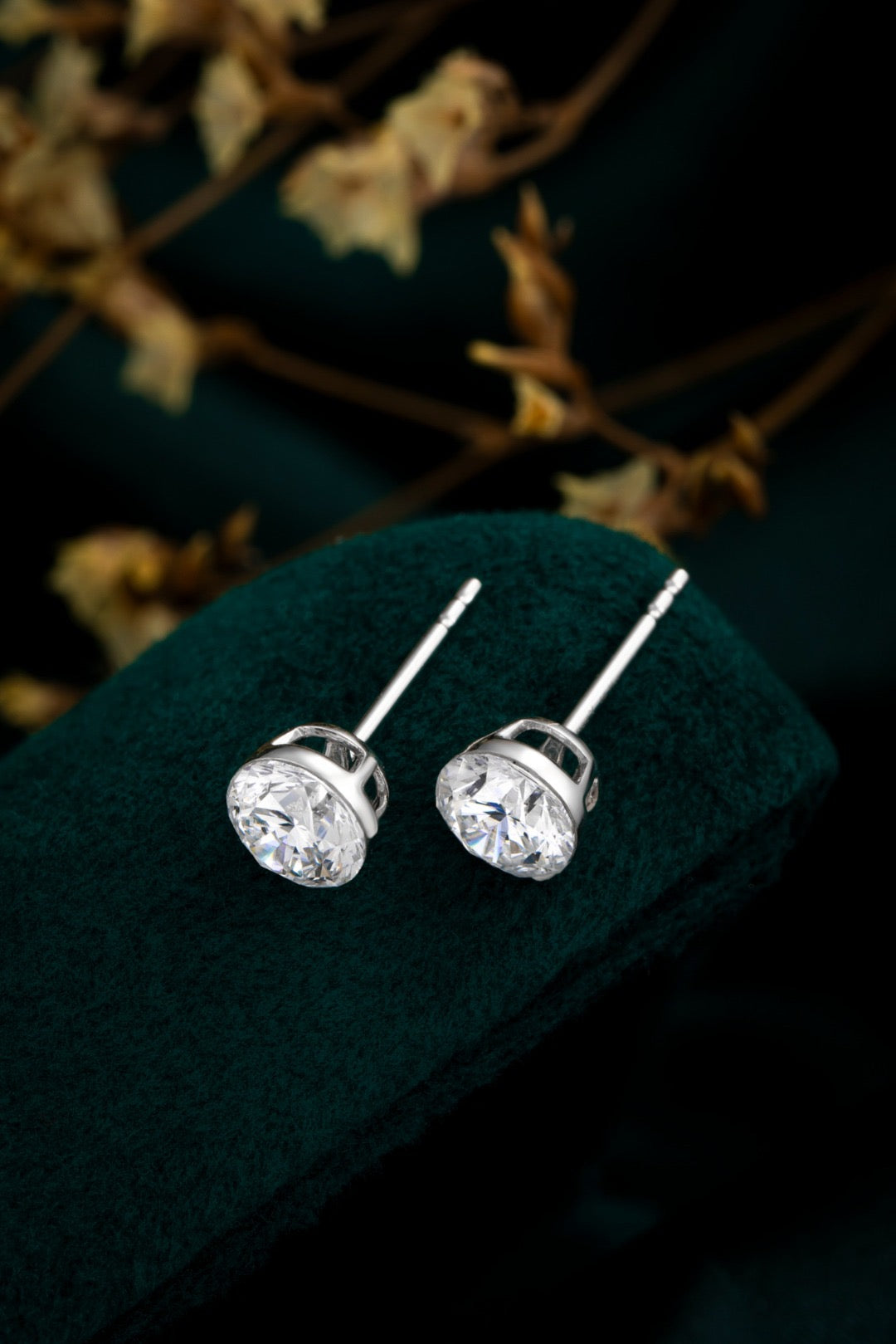 Pt950 Lab Grown Diamond Earings