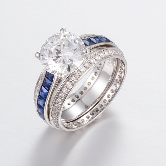 Pt900 Lab Grown Diamond Ring