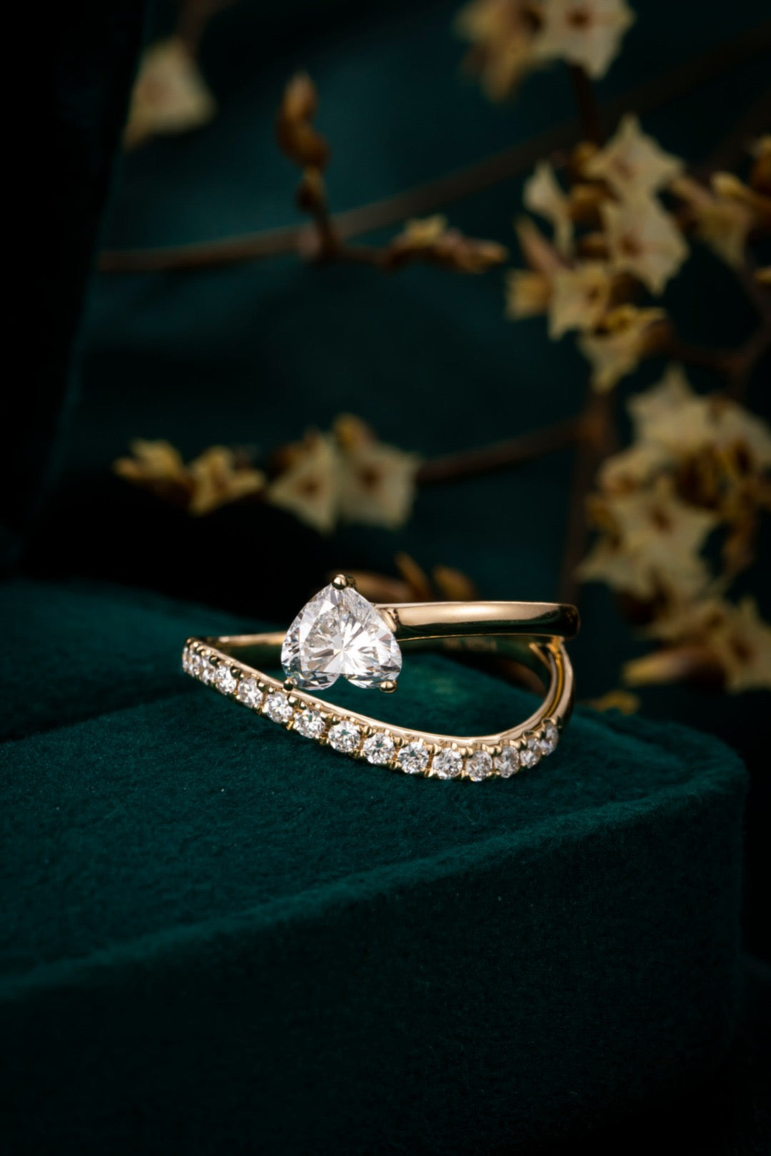 14K Lab Grown Diamond Ring