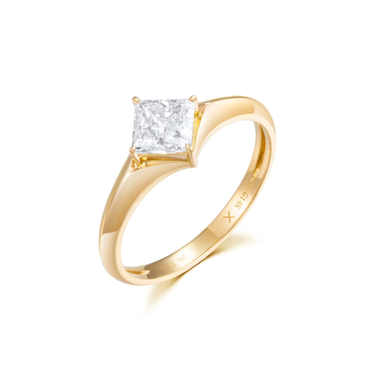 14K Lab Grown Diamond Ring