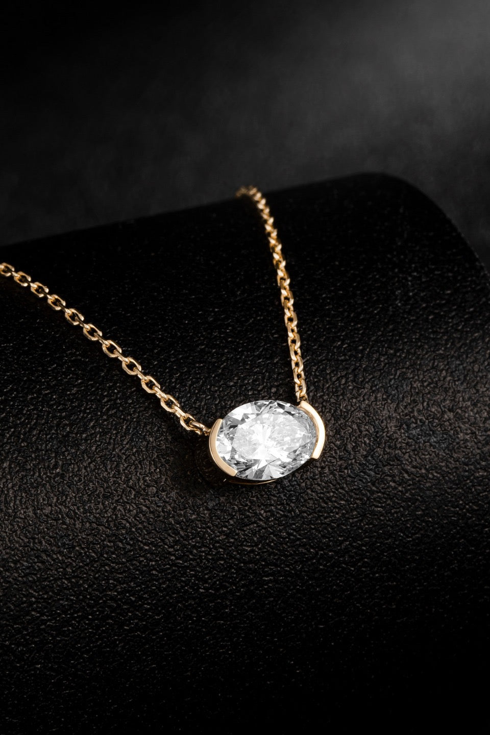14K Lab Grown Diamond Necklace