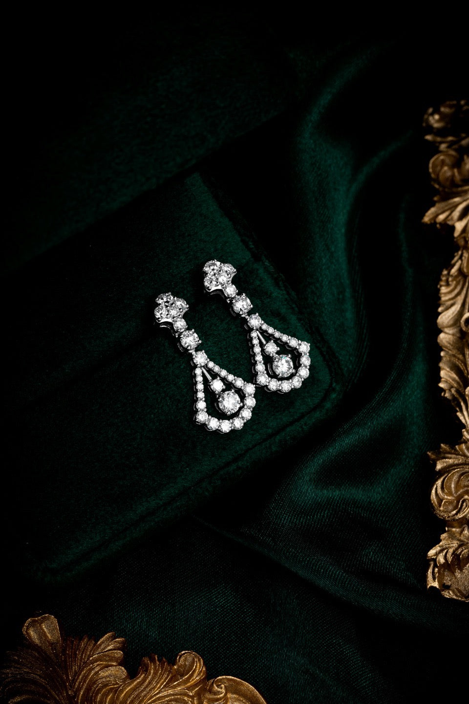 14K Lab Grown Diamond Earrings