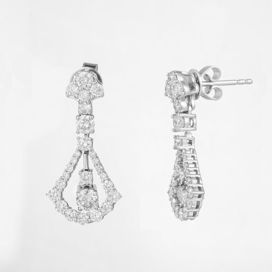 14K Lab Grown Diamond Earrings