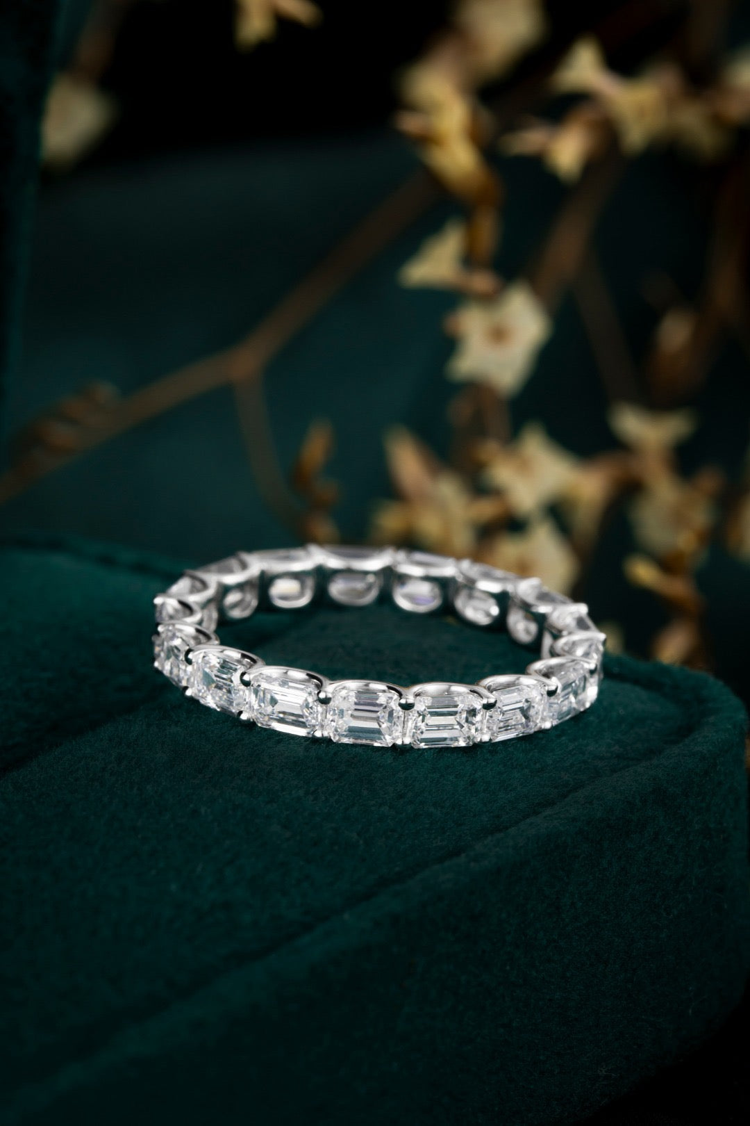 Pt900 Lab Grown Diamond Ring