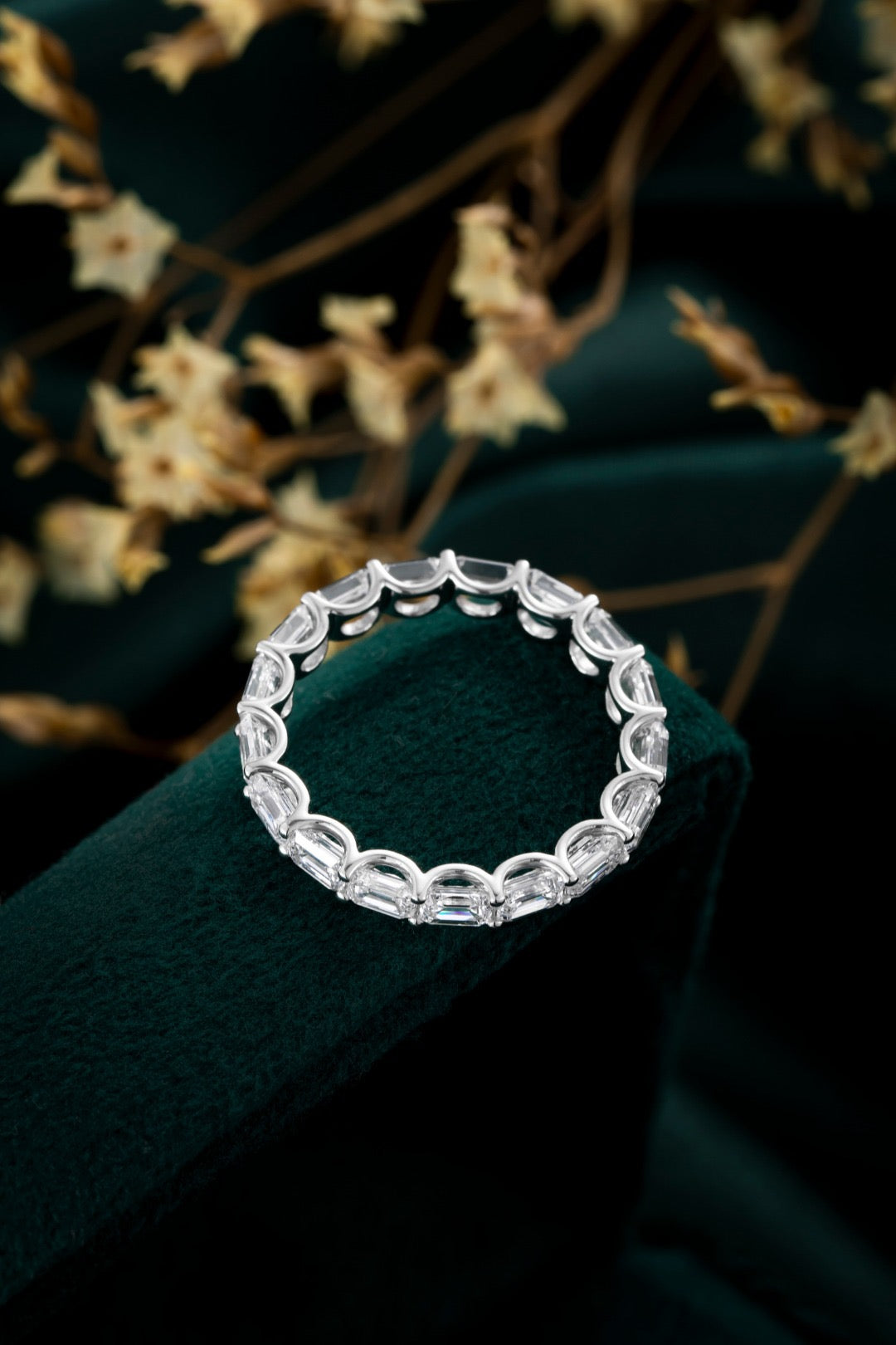 Pt900 Lab Grown Diamond Ring