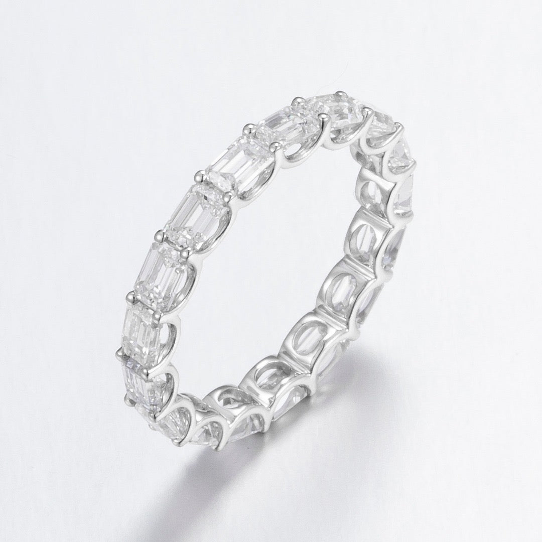 Pt900 Lab Grown Diamond Ring