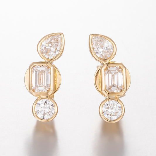 14K Lab Grown Diamond Earrings