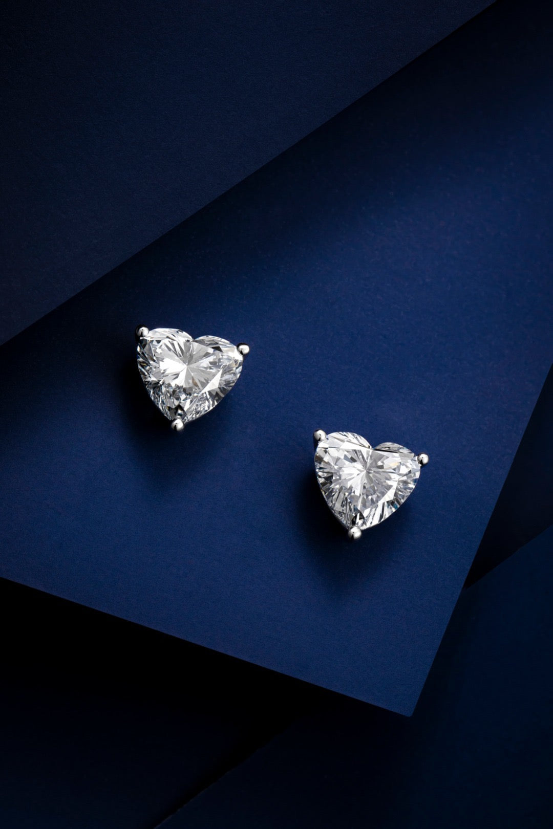 Pt950 Lab Grown Diamond Earrings