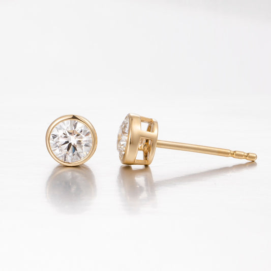 14K Lab Grown Diamond Earrings