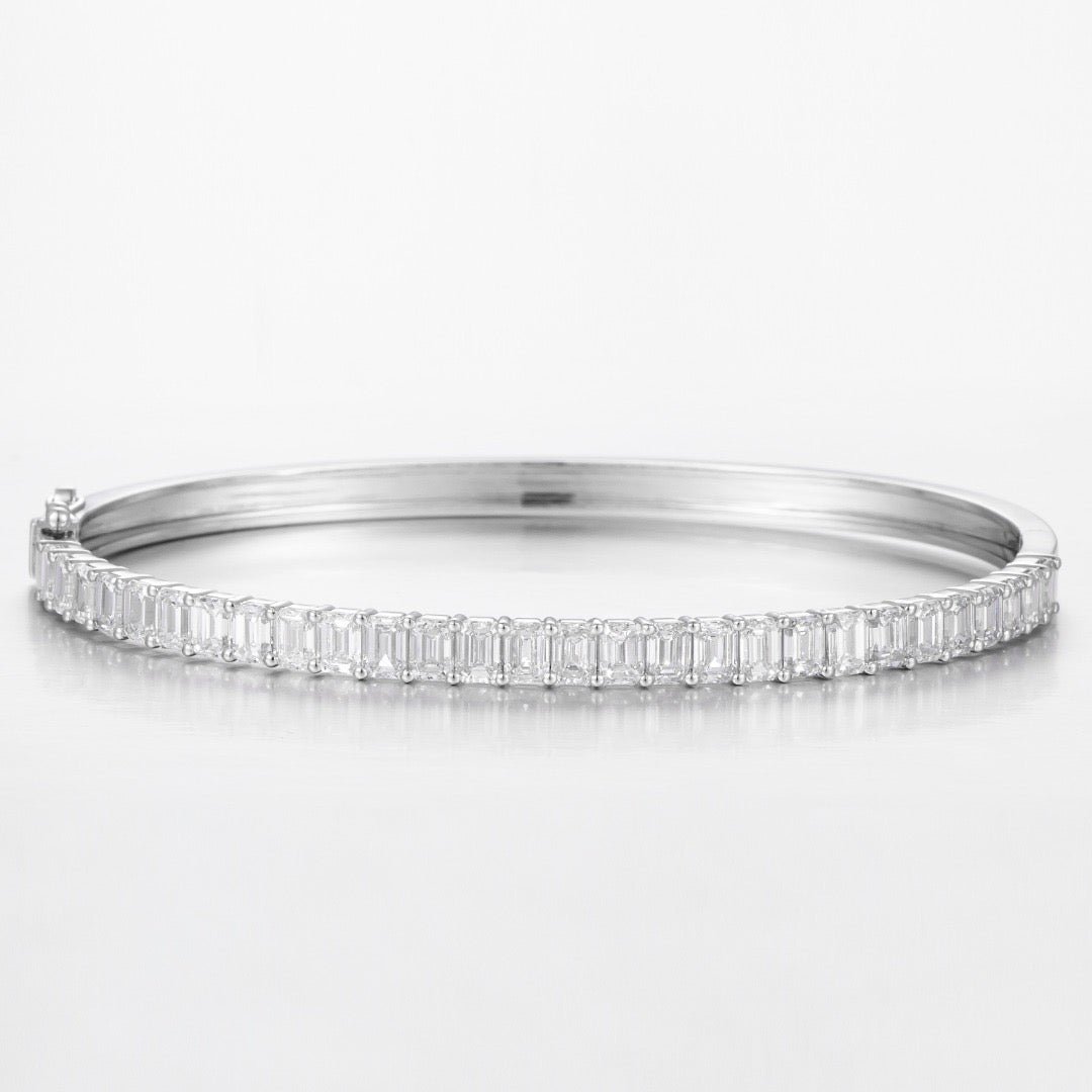 Pt900 Lab Grown Diamond Bracelet 44*54cm