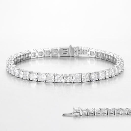 Pt900 Lab Grown Diamond Bracelet
