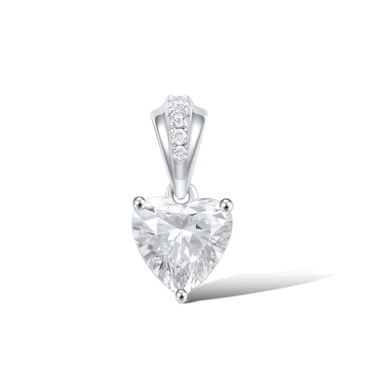 Pt900 Lab Grown Diamond Pendant 0.70CT
