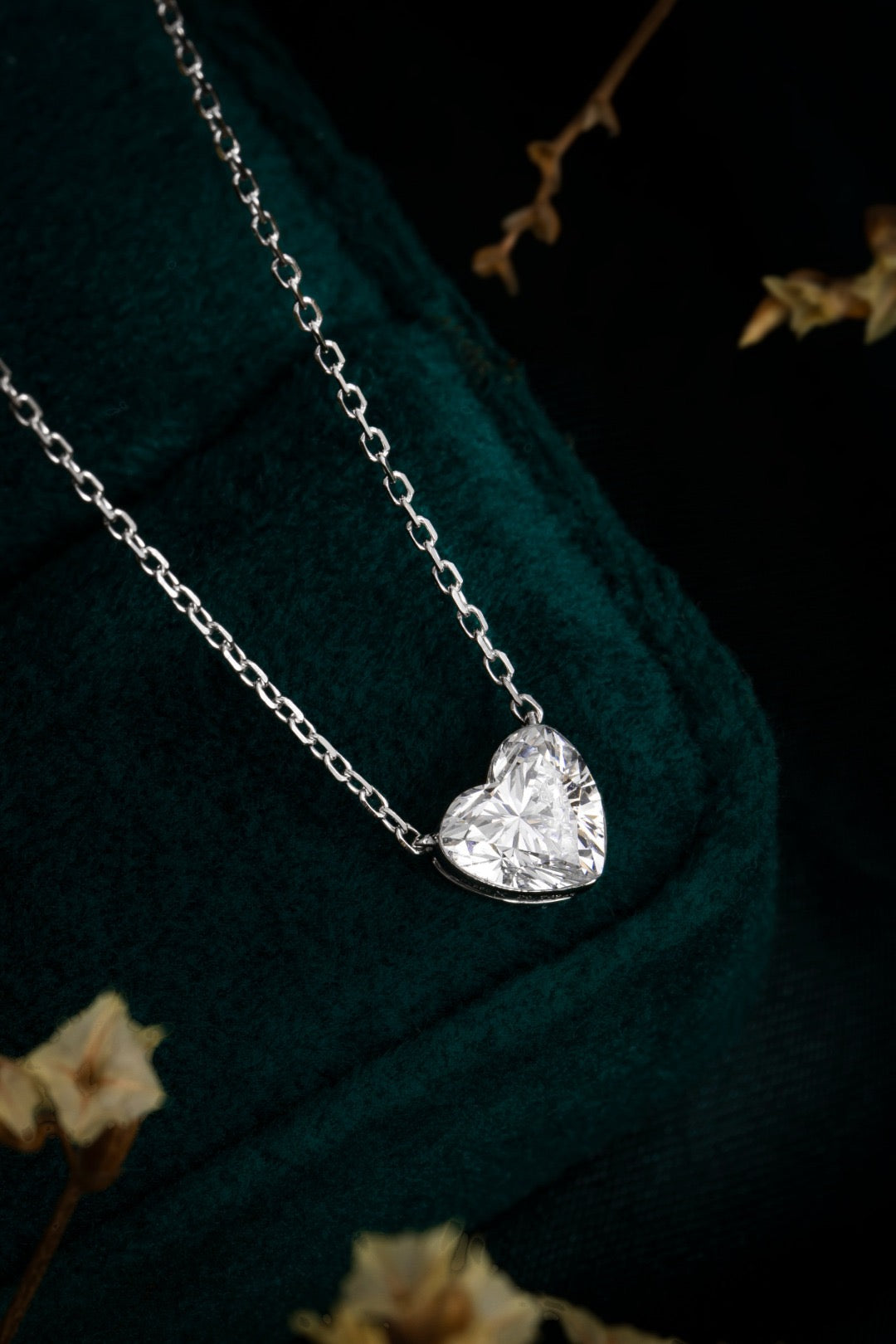 Pt950 Lab Grown Diamond Necklace