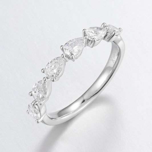 Pt900 Lab Grown Diamond Ring
