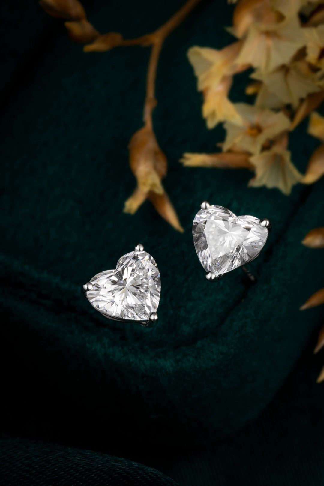 Pt950 Lab Grown Diamond Earrings 0.50CT