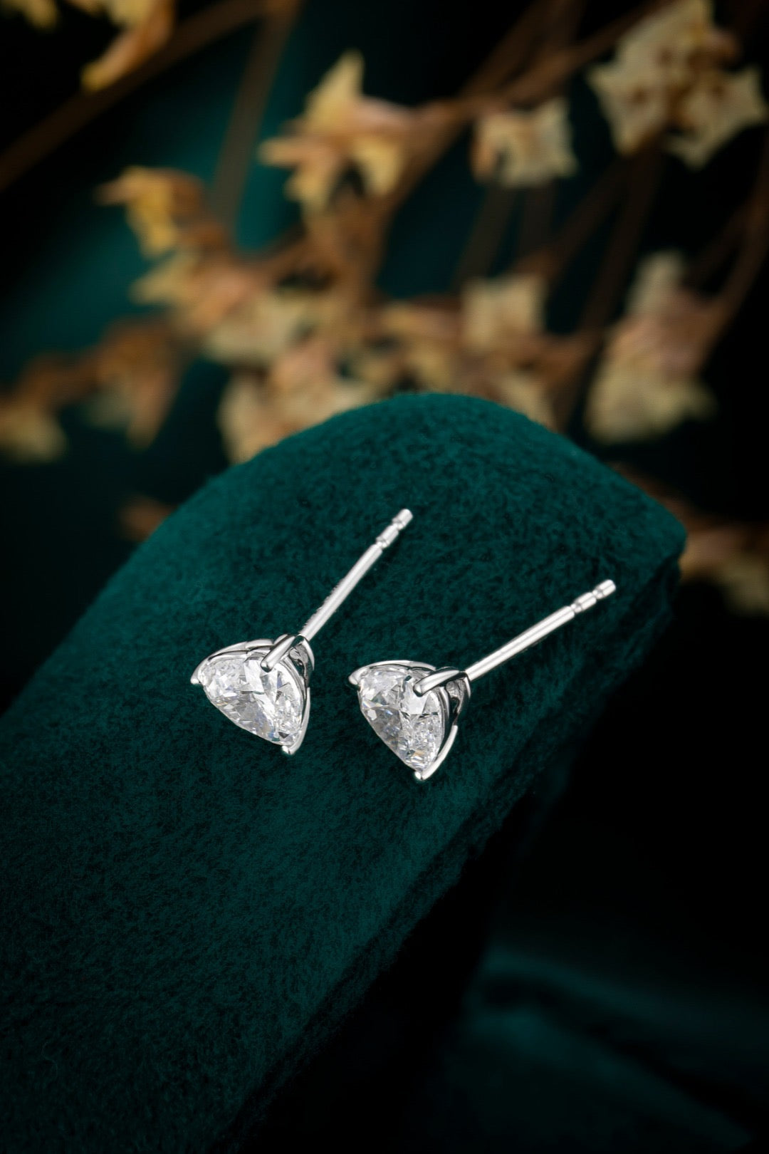 Pt950 Lab Grown Diamond Earrings 0.50CT