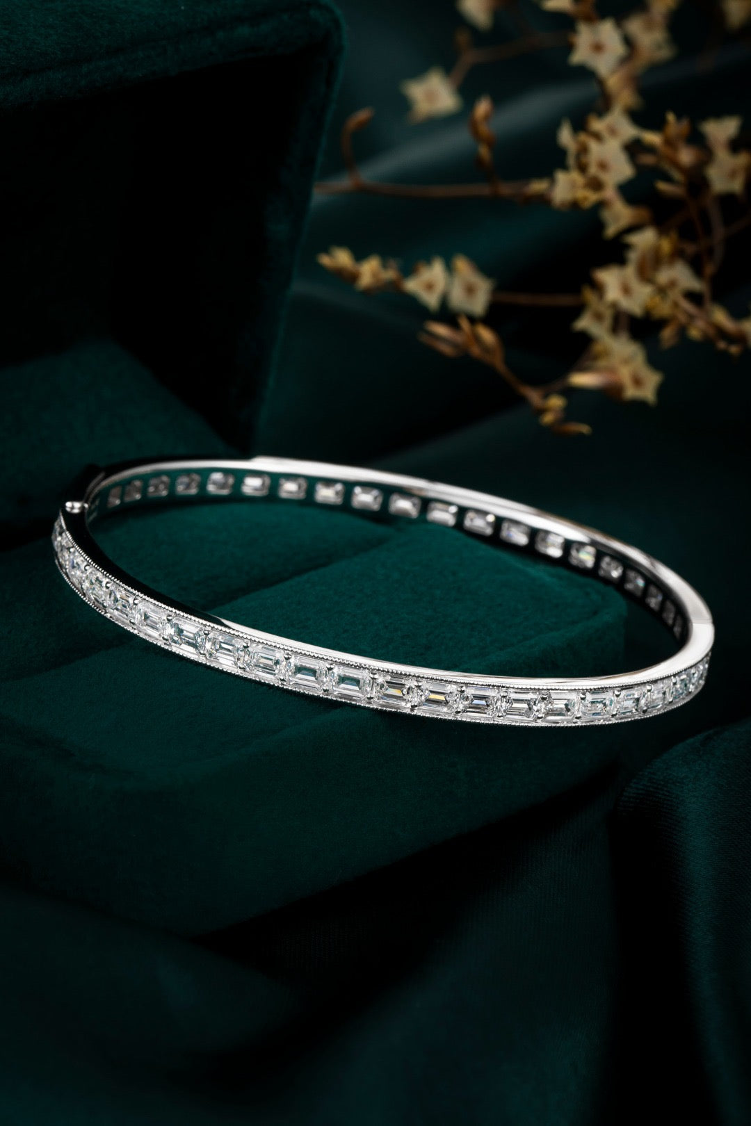 Pt900 Lab Grown Diamond Bracelet