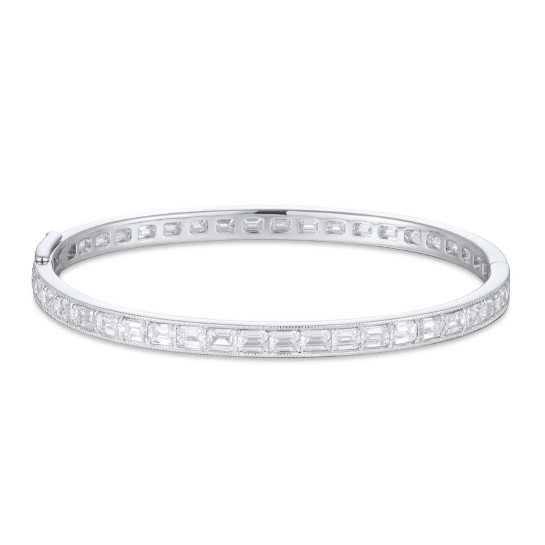 Pt900 Lab Grown Diamond Bracelet