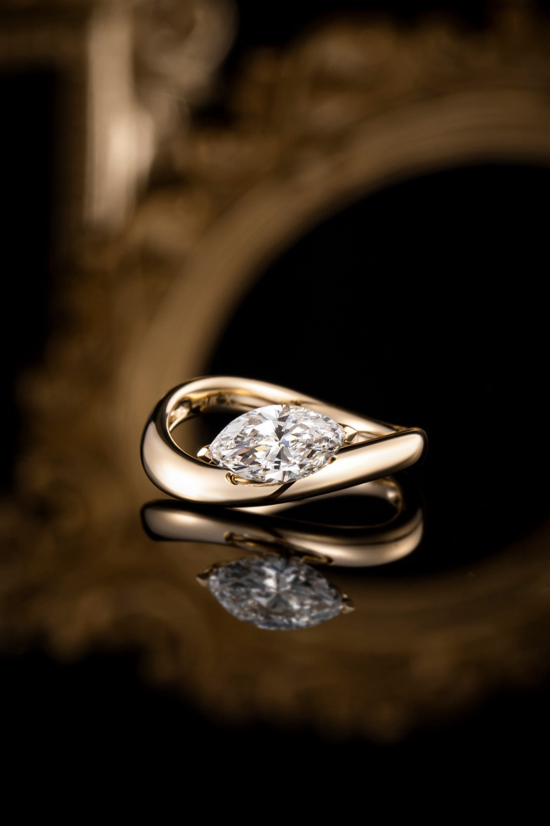 14K Lab Grown Diamond Ring