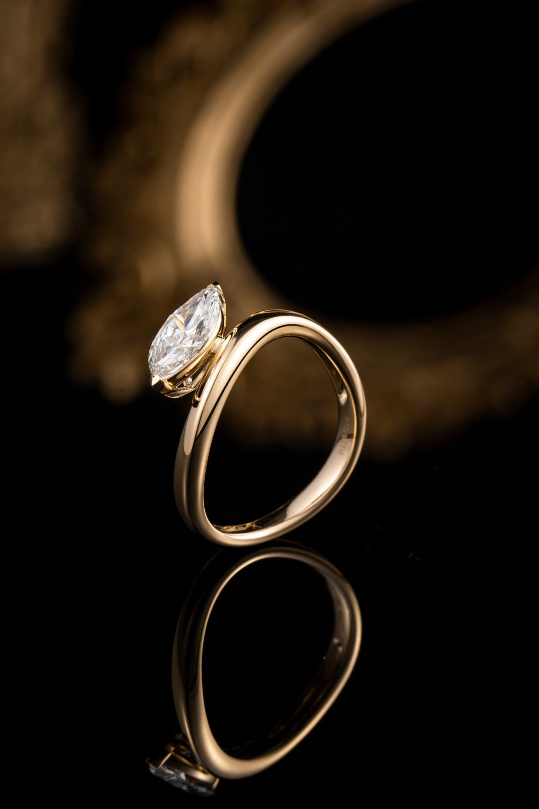 14K Lab Grown Diamond Ring