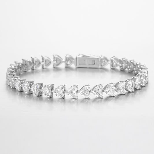 Pt900 Lab Grown Diamond Bracelet