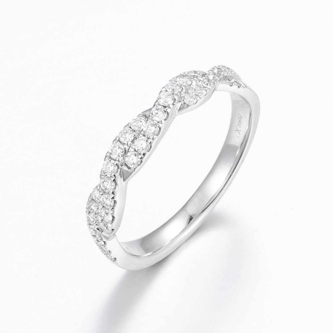 Pt900 Lab Grown Diamond Ring