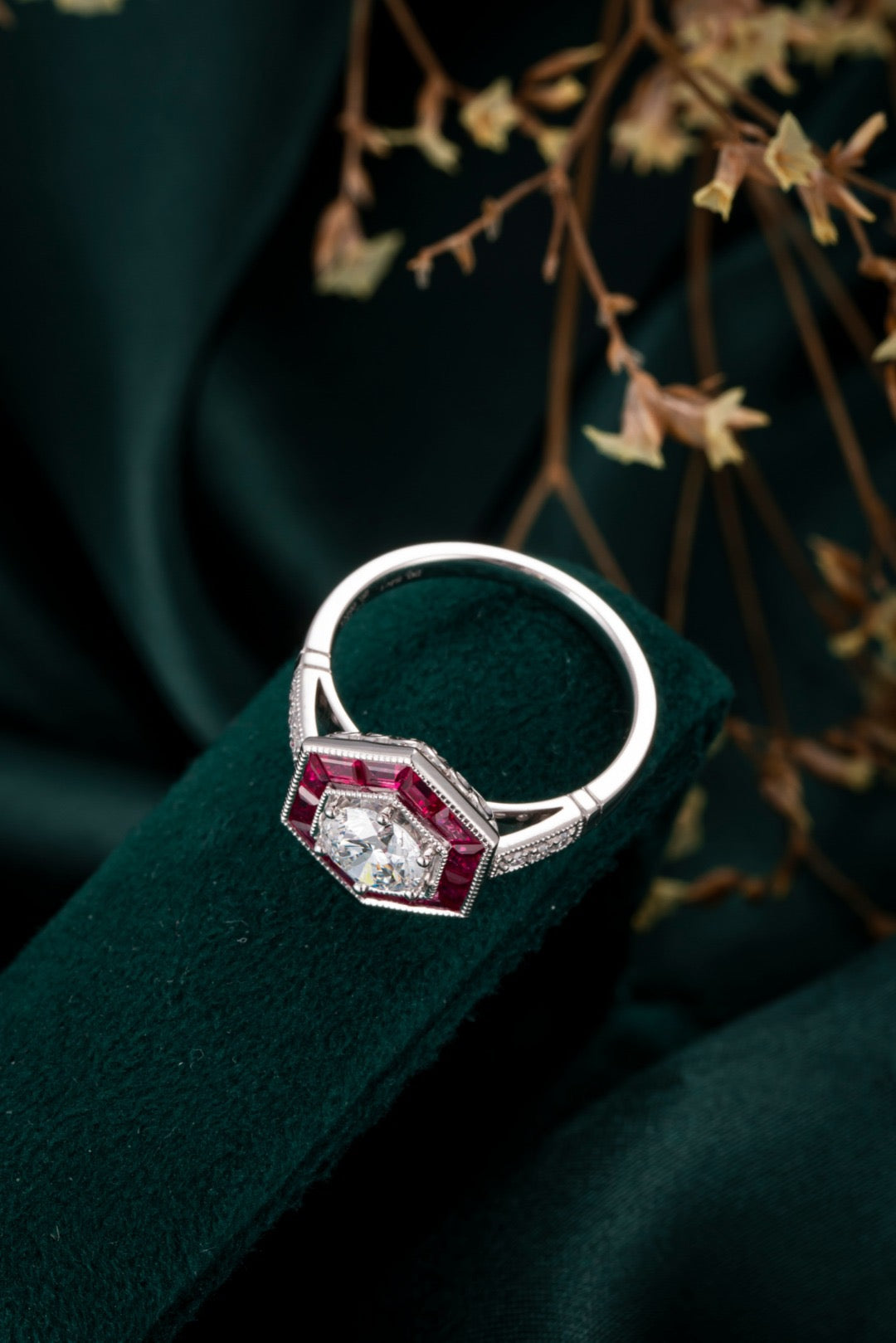 Burton Jewelry - Pt900 Lab Grown Diamond Ring