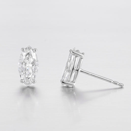 Pt900 Lab Grown Diamond Earrings 0.70CT