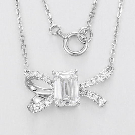 Pt900 Lab Grown Diamond Necklace