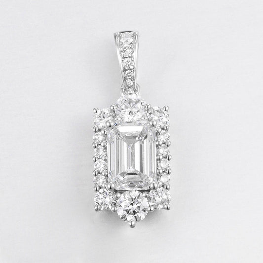 Pt900 Lab Grown Diamond Pendant