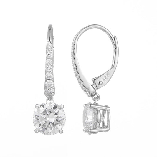 14K Lab Grown Diamond Earrings
